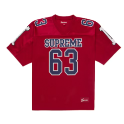 Maillot de football Supreme Bones rouge