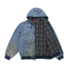 Veste de travail à capuche Supreme Reflective Arc Denim