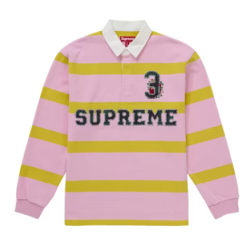 Supreme Stripe Rugby (FW25) Rose