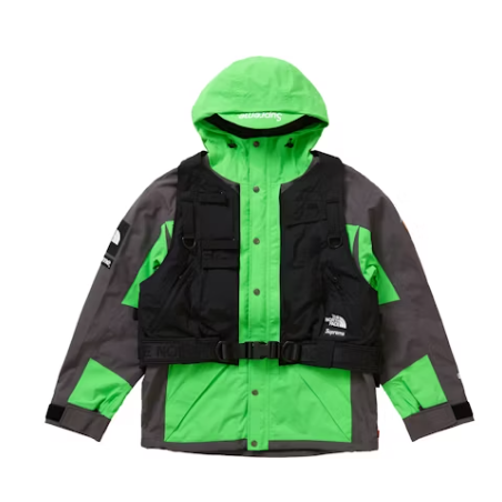 Supreme The North Face RTG Veste + Gilet Vert vif