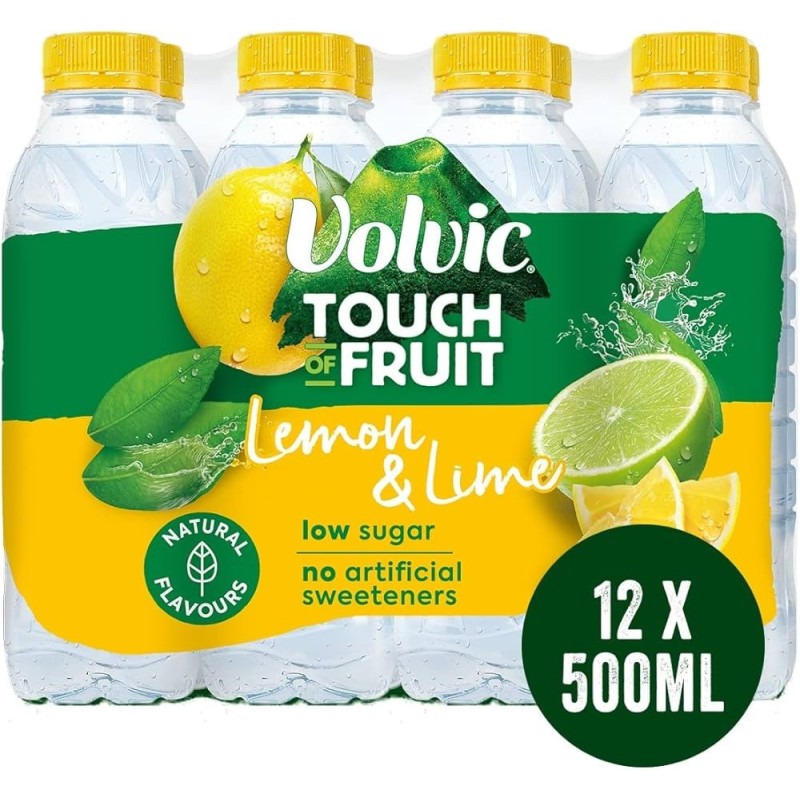 Eau Volvic Arromatisée Au Citron