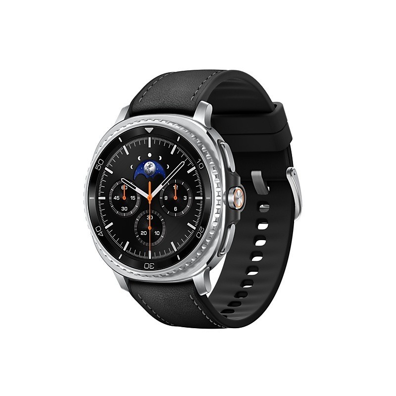 La Galaxy Watch8 Classic allie élégance intemporelle et technologies intelligentes. Dotée d’un design raffiné avec une lunette e