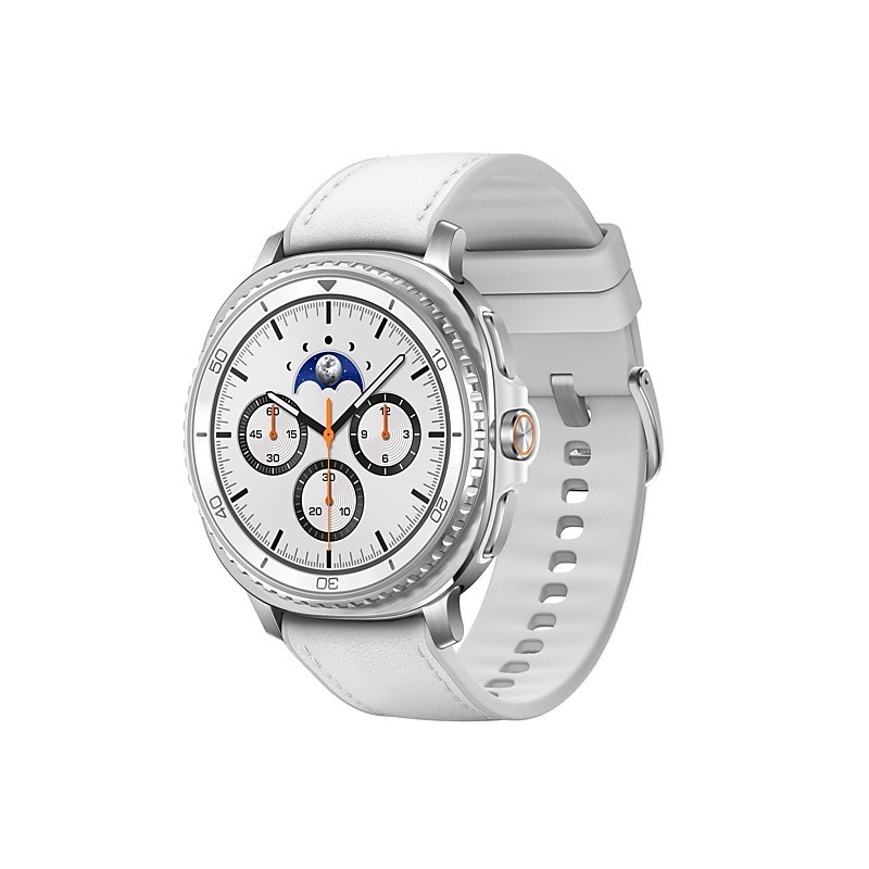 La Galaxy Watch8 Classic allie élégance intemporelle et technologies intelligentes. Dotée d’un design raffiné avec une lunette e